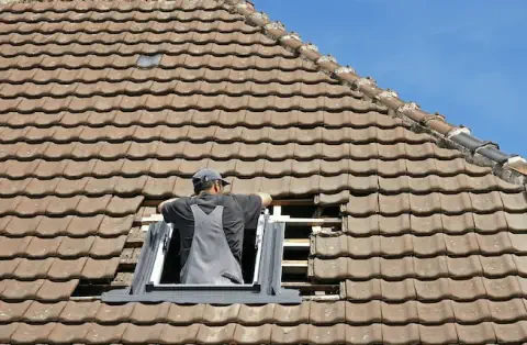 Pose de velux - Nohanent